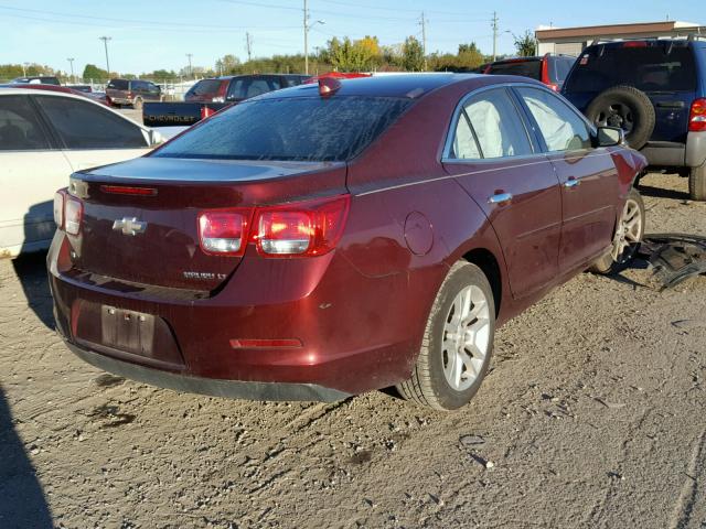1G11C5SL7FF120229 - 2015 CHEVROLET MALIBU 1LT BURGUNDY photo 4