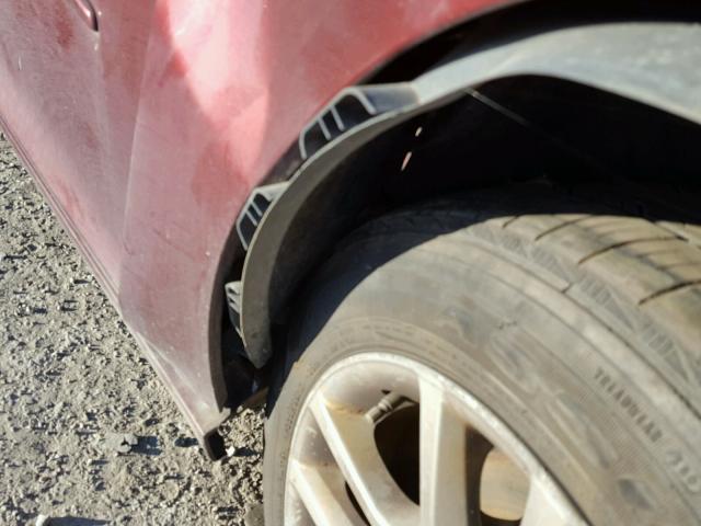 1G11C5SL7FF120229 - 2015 CHEVROLET MALIBU 1LT BURGUNDY photo 9