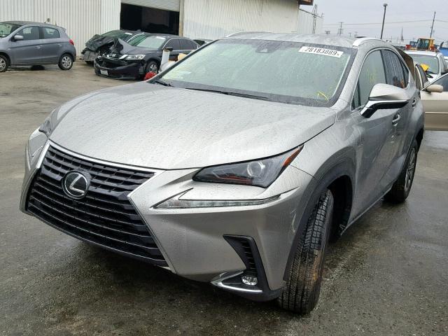 JTJYARBZ4K2139925 - 2019 LEXUS NX 300 GRAY photo 2