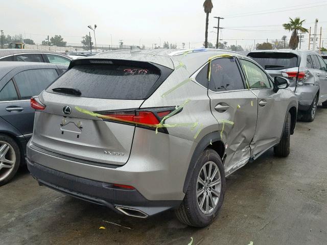 JTJYARBZ4K2139925 - 2019 LEXUS NX 300 GRAY photo 4