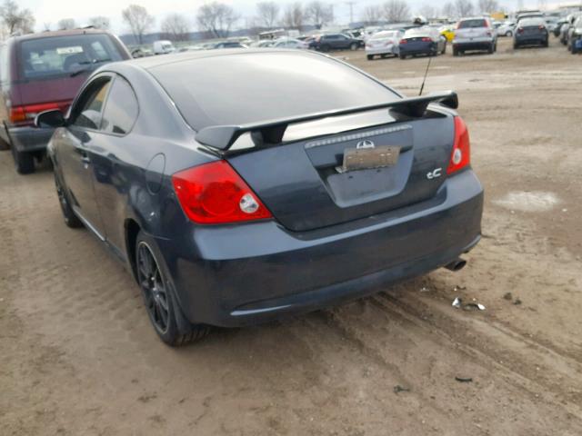 JTKDE177360137060 - 2006 TOYOTA SCION TC გრაფიტი ფოტო 3