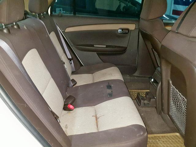 1G1ZC5E18BF234120 - 2011 CHEVROLET MALIBU 1LT თეთრი ფოტო 6