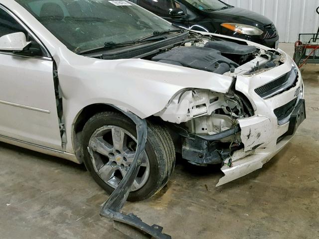 1G1ZC5E18BF234120 - 2011 CHEVROLET MALIBU 1LT თეთრი ფოტო 9