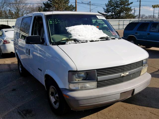 1GCDM19X22B114634 - 2002 CHEVROLET ASTRO WHITE photo 1