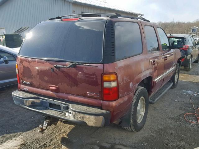 1GKEK13Z53J277424 - 2003 GMC YUKON RED photo 4