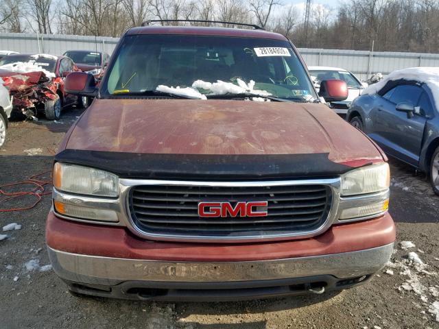 1GKEK13Z53J277424 - 2003 GMC YUKON RED photo 9