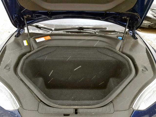 5YJSA1E20GF124352 - 2016 TESLA MODEL S Կապույտ լուսանկար 7