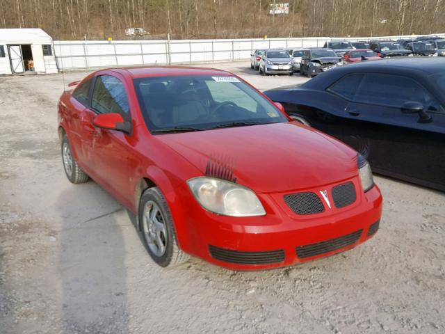 1G2AL15F977122456 - 2007 PONTIAC G5 RED photo 1