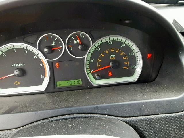 KL1TD56E79B392260 - 2009 CHEVROLET AVEO LS RED photo 8