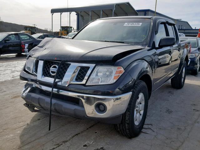 1N6AD07U39C412942 - 2009 NISSAN FRONTIER C BLACK photo 2