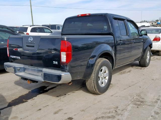 1N6AD07U39C412942 - 2009 NISSAN FRONTIER C BLACK photo 4