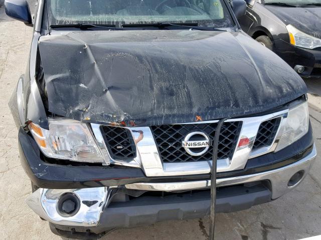 1N6AD07U39C412942 - 2009 NISSAN FRONTIER C BLACK photo 7