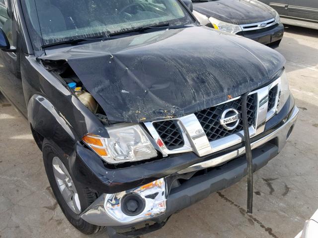 1N6AD07U39C412942 - 2009 NISSAN FRONTIER C BLACK photo 9