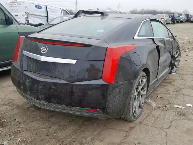 1G6RR1E4XEU601949 - 2014 CADILLAC ELR LUXURY BLACK photo 4