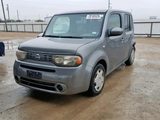 JN8AZ2KR7BT211171 - 2011 NISSAN CUBE BASE GRAY photo 2