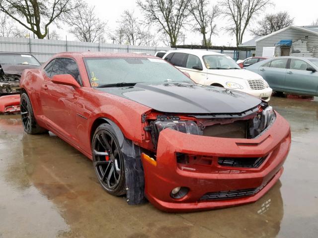 2G1FT1EW8D9232788 - 2013 CHEVROLET CAMARO 2SS RED photo 1