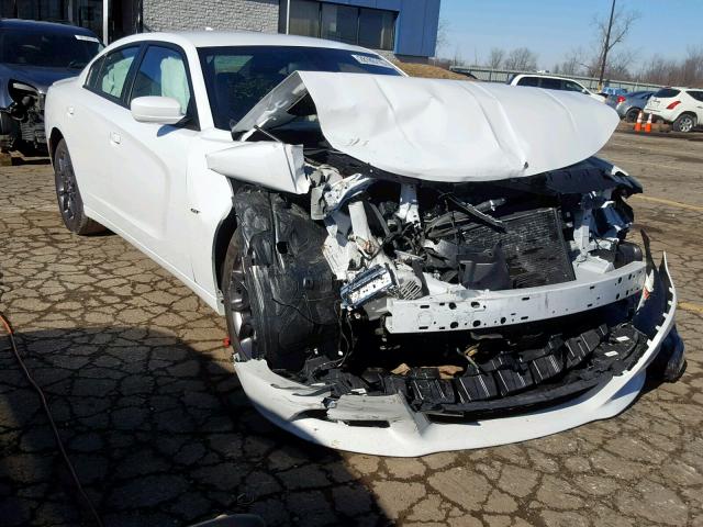 2C3CDXJG8JH189830 - 2018 DODGE CHARGER GT WHITE photo 1