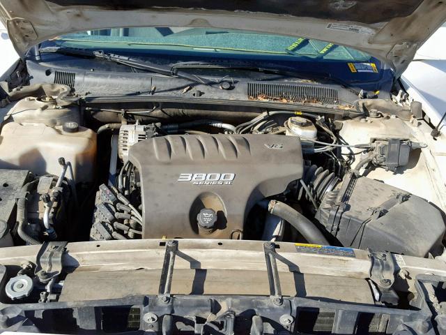 1G4HP52K93U139062 - 2003 BUICK LESABRE CU WHITE photo 7