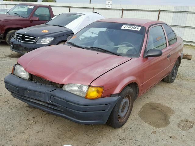 JT2AC52L7V0206108 - 1997 TOYOTA TERCEL CE PINK photo 2