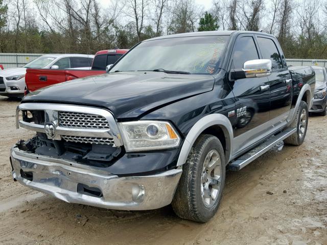 1C6RR7NT3ES296398 - 2014 RAM 1500 LARAM BLACK photo 2