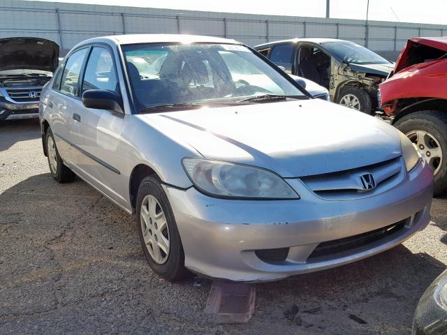 2HGES15144H602362 - 2004 HONDA CIVIC DX SILVER photo 1