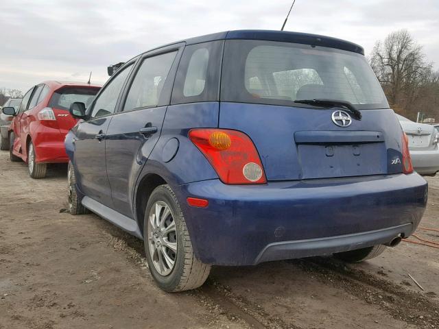 JTKKT624150117279 - 2005 TOYOTA SCION XA BLUE photo 3