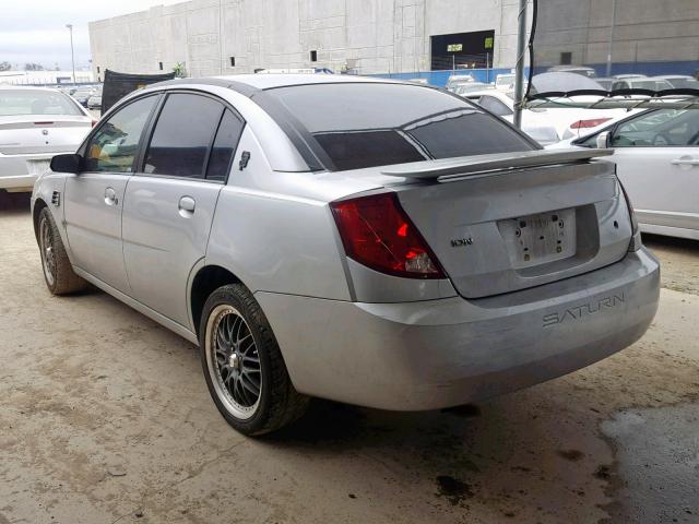 1G8AL52F15Z127413 - 2005 SATURN ION LEVEL SILVER photo 3