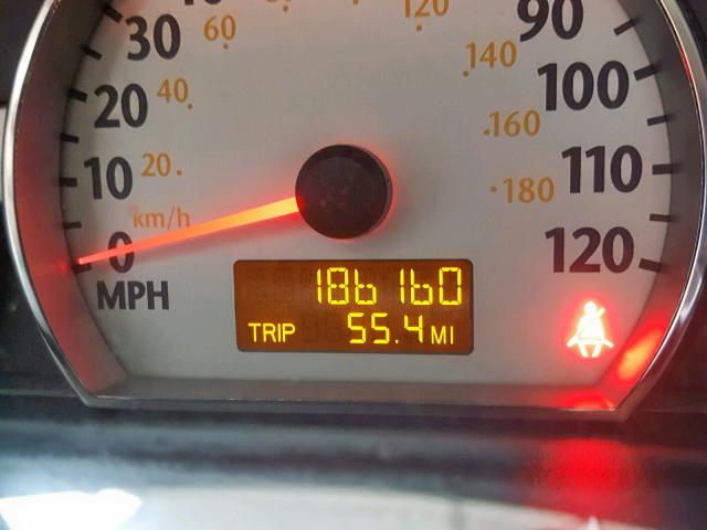 1G8AL52F15Z127413 - 2005 SATURN ION LEVEL SILVER photo 8