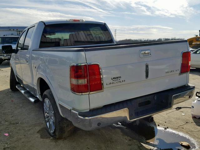 5LTPW18517FJ08456 - 2007 LINCOLN MARK LT WHITE photo 3