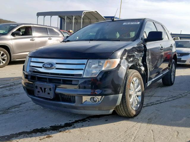 2FMDK48C79BA98274 - 2009 FORD EDGE SEL BLACK photo 2