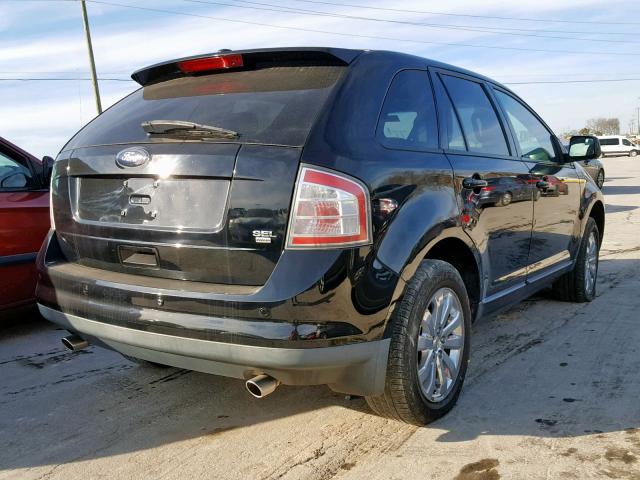 2FMDK48C79BA98274 - 2009 FORD EDGE SEL BLACK photo 4