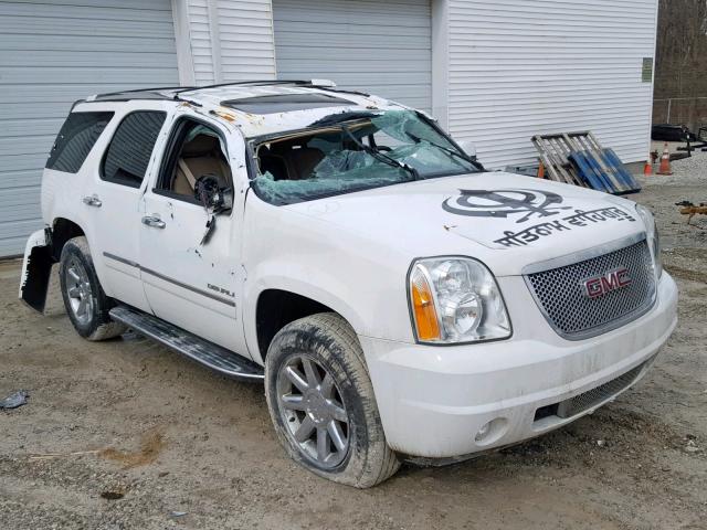 1GKS2EEF1DR265190 - 2013 GMC YUKON DENA WHITE photo 1