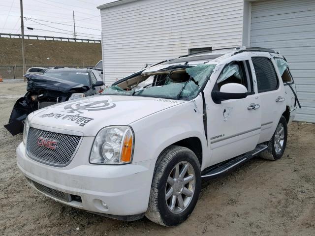 1GKS2EEF1DR265190 - 2013 GMC YUKON DENA WHITE photo 2