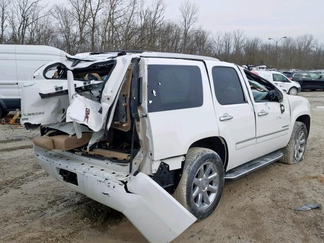 1GKS2EEF1DR265190 - 2013 GMC YUKON DENA WHITE photo 4