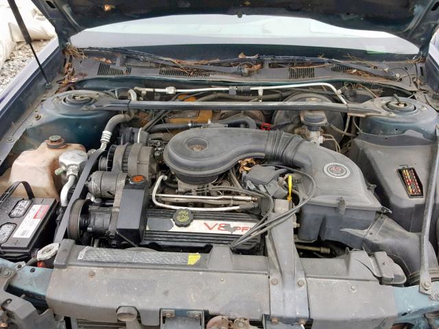 1G6KD52B8RU226806 - 1994 CADILLAC DEVILLE BLUE photo 7