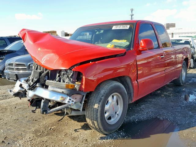 2GTEC19V231361255 - 2003 GMC NEW SIERRA RED photo 2