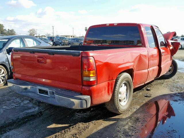 2GTEC19V231361255 - 2003 GMC NEW SIERRA RED photo 4