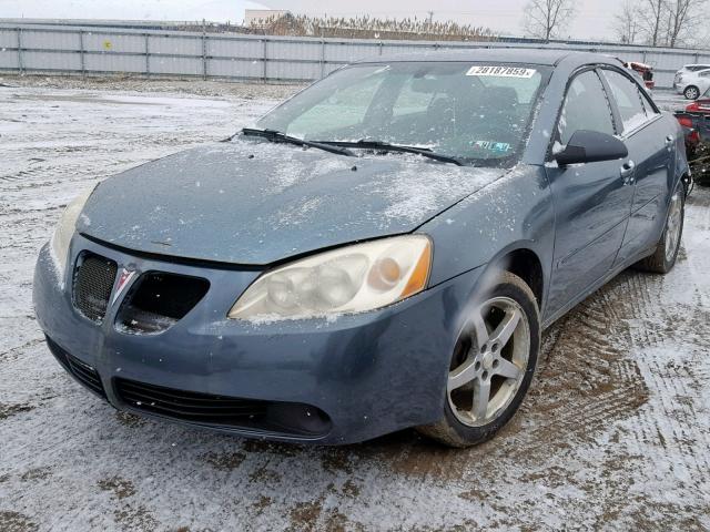 1G2ZF55B764274850 - 2006 PONTIAC G6 SE BLUE photo 2