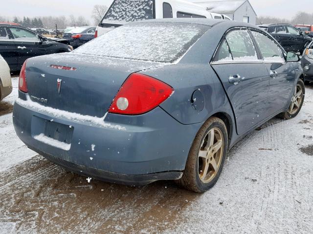 1G2ZF55B764274850 - 2006 PONTIAC G6 SE BLUE photo 4