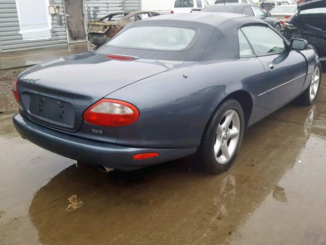 SAJJA42C2YNA00729 - 2000 JAGUAR XK8 TEAL photo 4