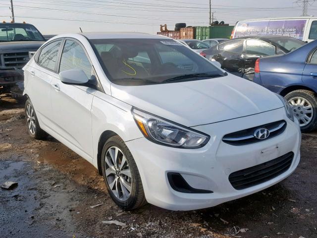 KMHCT4AE2HU334052 - 2017 HYUNDAI ACCENT SE WHITE photo 1