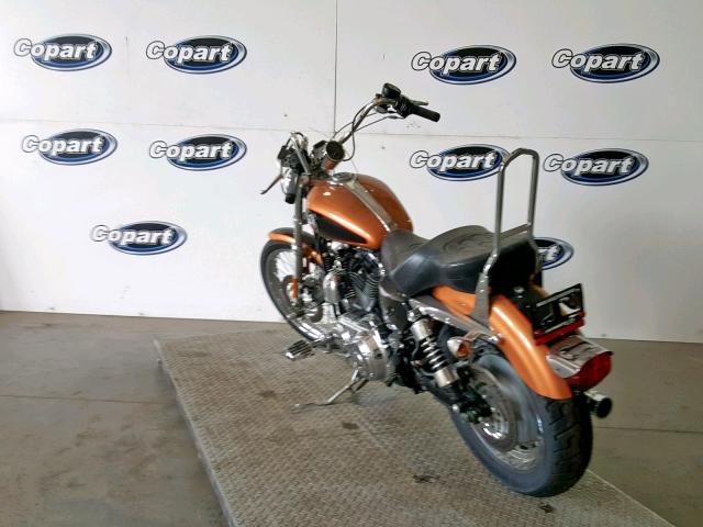 1HD1CT3438K439641 - 2008 HARLEY-DAVIDSON XL1200 C A ORANGE photo 3