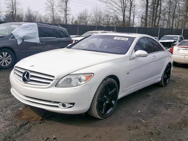 WDDEJ71X47A001329 - 2007 MERCEDES-BENZ CL 550 WHITE photo 2