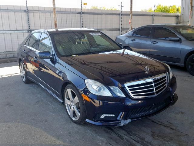 WDDHF5GB3BA266654 - 2011 MERCEDES-BENZ E 350 BLACK photo 1