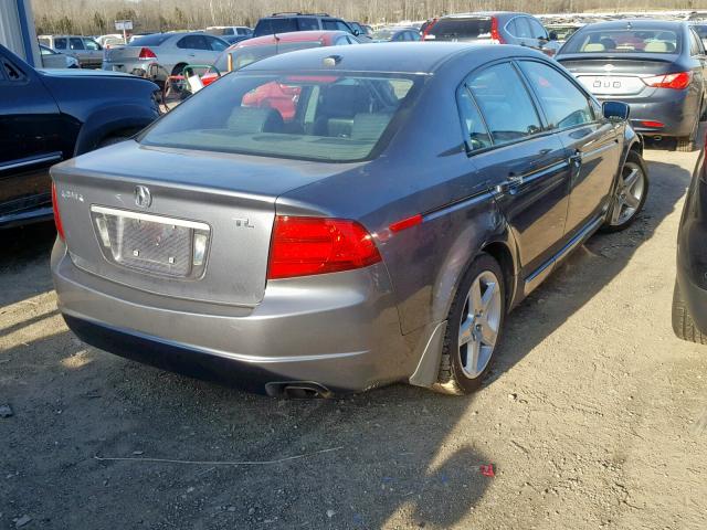 19UUA66266A054482 - 2006 ACURA 3.2TL GRAY photo 4