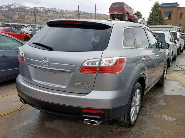 JM3TB3DA0C0347089 - 2012 MAZDA CX-9 SILVER photo 4