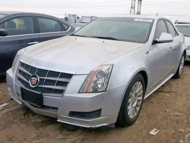 1G6DG5EG8A0125672 - 2010 CADILLAC CTS LUXURY SILVER photo 2