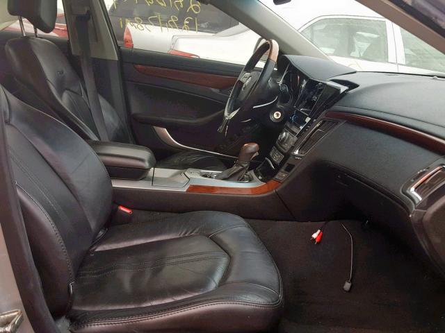 1G6DG5EG8A0125672 - 2010 CADILLAC CTS LUXURY SILVER photo 5