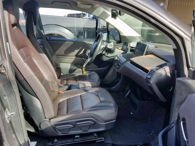 WBY1Z4C52FV500079 - 2015 BMW I3 REX BLACK photo 5