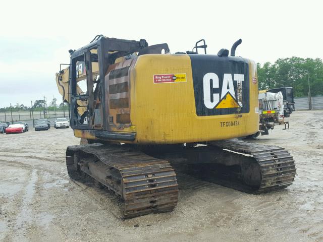 CAT0320EETFX00434 - 2013 CATERPILLAR 320E YELLOW photo 3